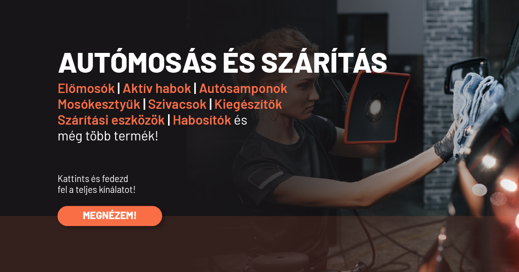 Autómosás és szárítás