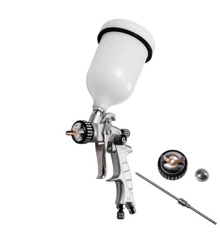 BenBow PK60 HVLP festékszóró pisztoly 1,4 + 1,8 mm-es fúvókákkal