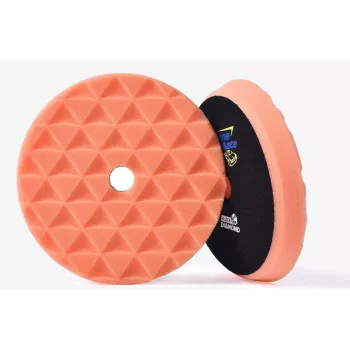   ShineMate Orange Light Cut pads 130mm, Cut T40 puha/közepes szivacs korong