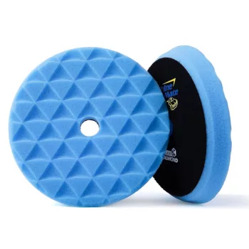   ShineMate Blue Medium Cut pads 130mm, Cut T60 középkemény vágó szivacs korong