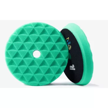   ShineMate Green Heavy Cut pads 130mm, Cut T120 kemény vágó szivacs korong