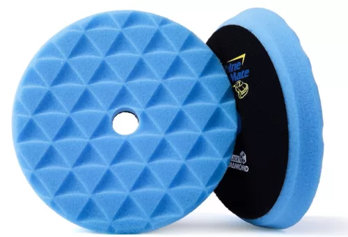 ShineMate Blue Medium Cut pads 150mm, Cut T60 középkemény vágó szivacs korong