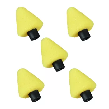   ShineMate Cone Polishing Pad 5pcs Set Yellow - kemény vágó szivacs D29x30