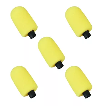   ShineMate Cone Polishing Pad 5pcs Set Yellow - kemény vágó szivacs D30x50mm