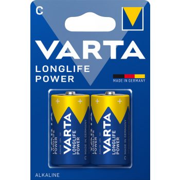   VARTA LONGLIFE POWER bébi/ C/ LR14 elem BL2 - 4914 (2 db/csomag)