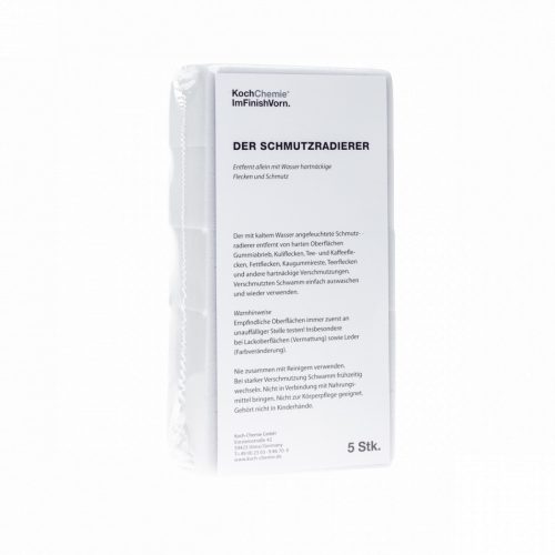 Koch Chemie Schmutzradier 5-er Pack/ koszradír 5db-os csomag