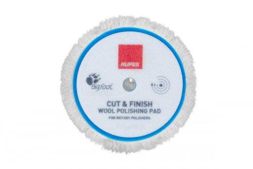 RUPES Cut&Finish Rotary Wool gyapjú polírozó pad 150/180 mm