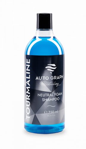 Auto Graph TOURMALINE BLUE Neutral Foam Shampoo 750ml pH-semleges snow foam sampon