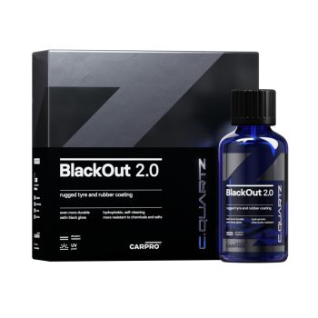 CarPro CQuartz BlackOut 2.0 - gumi-/gumiabroncs bevonat 50ml