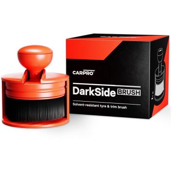   CarPro DarkSide Brush 70mm XL - gumiápoló applikátor kefe nagy