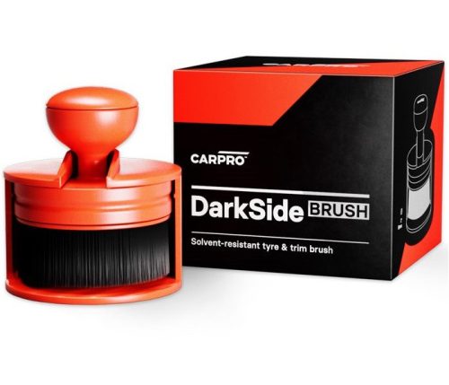 CarPro DarkSide Brush 70mm XL - gumiápoló applikátor kefe nagy
