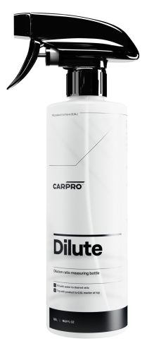 CarPro Dilute üres palack+szórófej vegyszer bekeveréshez 500ml