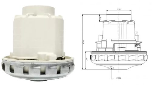 Szívóturbina DOMEL 467.3.402-5