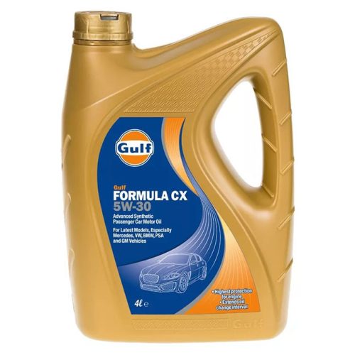 GULF Formula CX 5W30 4 liter ásványi motorolaj