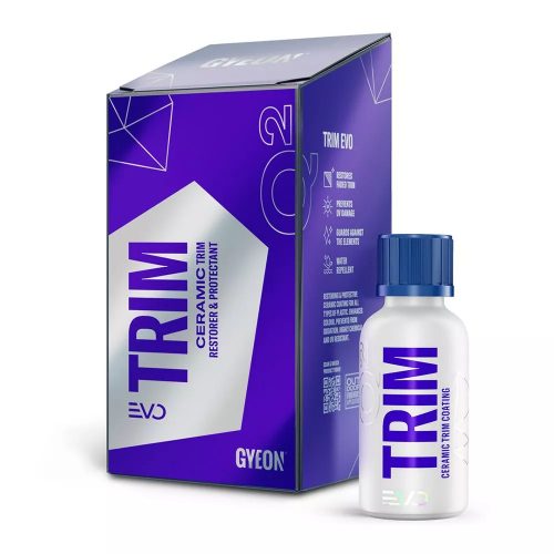 Gyeon Q2 Trim EVO - műanyag/gumi/fényszóróbúra bevonat 30ml