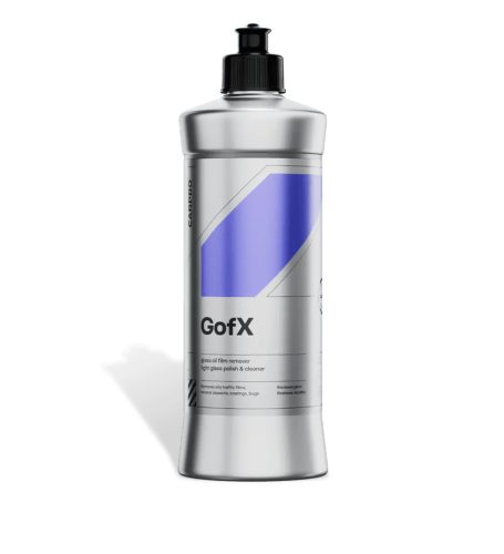 CarPro GofX 250 ml olajfilm eltávolító és hibrid mélytisztító formula üveg felületekre 