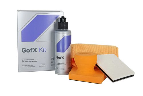 CarPro GofX KIT készlet 250 ml  olajfilm eltávolító és hibrid mélytisztító formula üveg felületekre