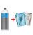 Koch Chemie GC Glass Cleaner PRO 1liter és KCX PRO Glass Towel üvegtisztító szett