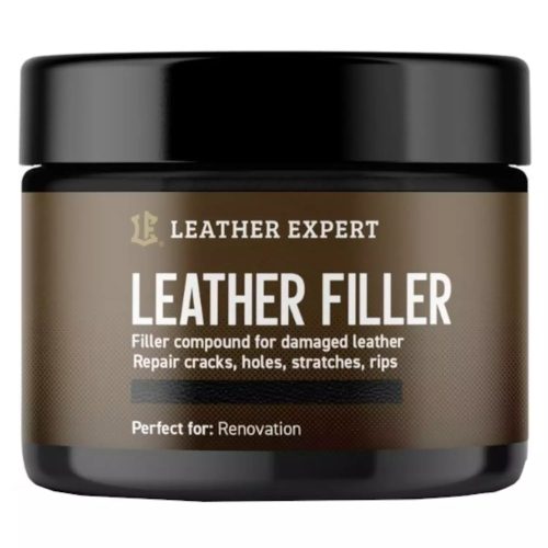Leather Expert Leather Filler Black fekete bőr töltőanyag 50ml