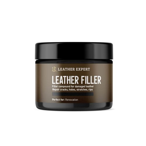 Leather Expert Leather Filler Black fekete bőr töltőanyag 50ml