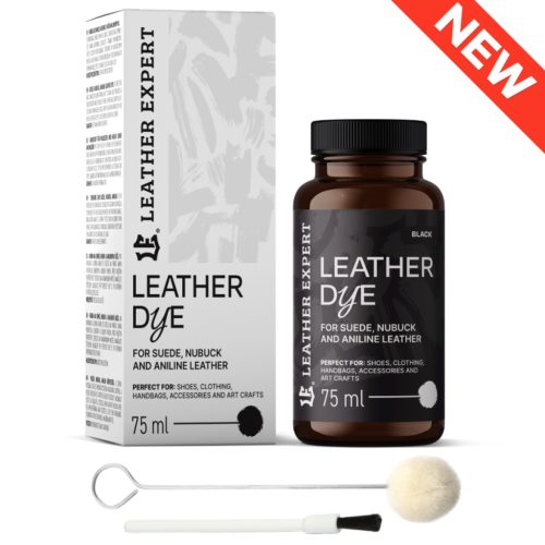 Leather Expert Leather DYE mini bőrszínező készlet FEKETE