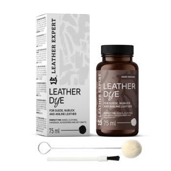   Leather Expert Leather DYE mini bőrszínező készlet SÖTÉTBARNA