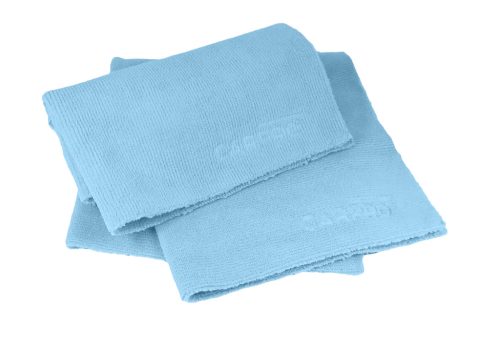 CarPro 2 oldalas szegély nélküli mikroszálas kendő kék