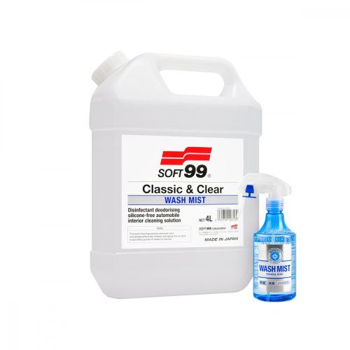 Soft99 Wash Mist intenzív antibakteriális műanyag tisztító 4 liter
