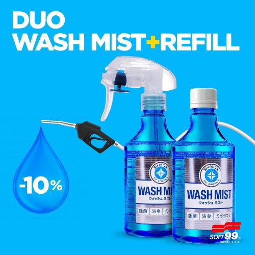 Soft99 Wash mist 300ml + Wash mist refill 300ml (without the trigger)