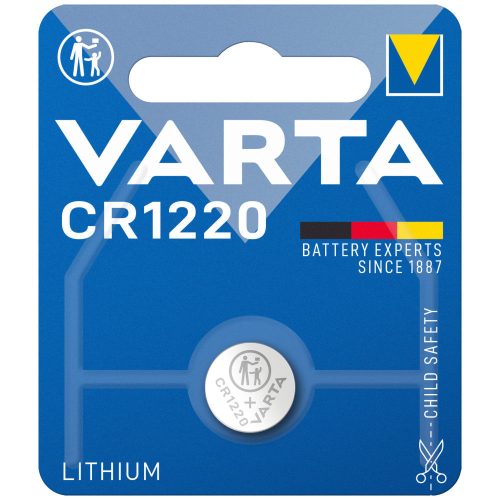 VARTA CR1220 gombelem BL1 (1 db/csomag)