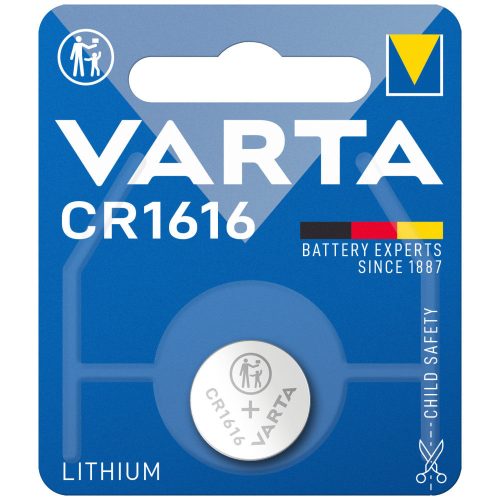 VARTA CR1616 gombelem BL1 (1 db/csomag)