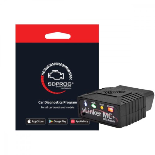 Diagnostic set vLinker MC + Bluetooth BT4.0 interface + SDPROG EN sowftware