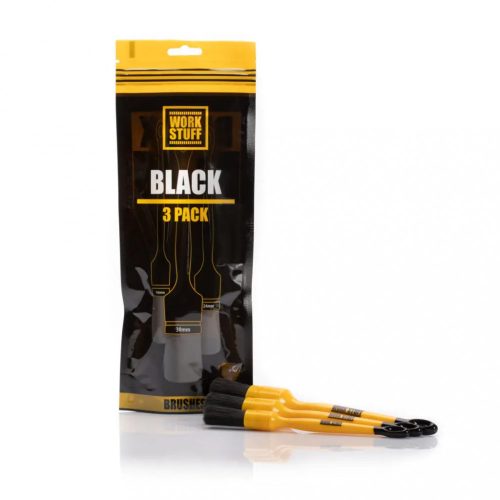 Work Stuff Black Brush SET - 3 db-os csomag