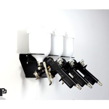   Poka Premium WPL_3 Triple Holder for Spray Gun - festékszóró pisztoly tartó