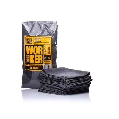 Work Stuff Worker 10-pack Grey - mikroszálas kendő 10db-os csomag