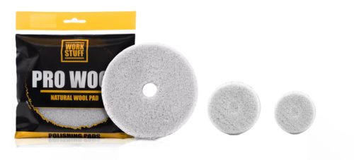 Work Stuff Pro Wool Pad - Spec KIT gyapjú pad 130mm + 55 mm + 37 mm csomagban