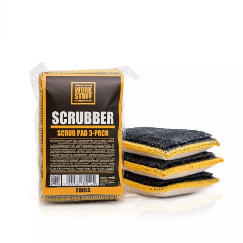 Work Stuff Scrubber Pad 3 Pack - beltértisztító pad 3db-os kiszerelés